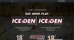 Desktop Screenshot of coyotesice.com